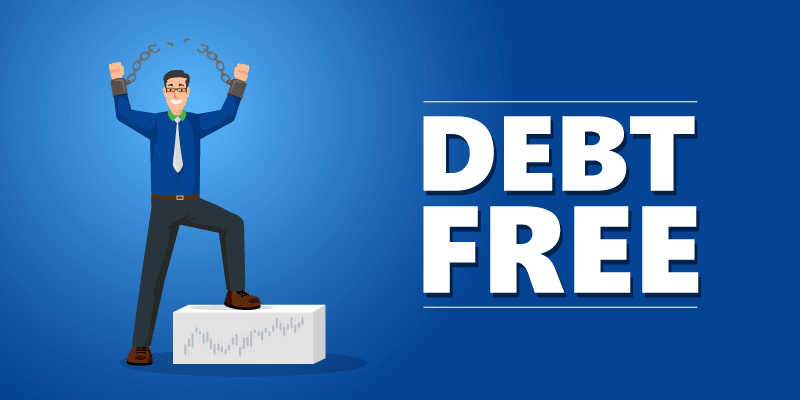 How can I change my psychology to live a debt free life