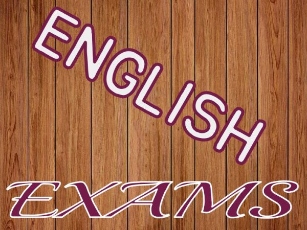 ENGLISH EXAMS