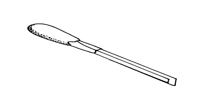 diagram of a wood chisel